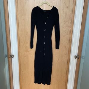 MAJORELLE long knit dress